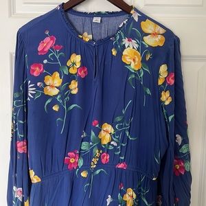 Old Navy - Floral Keyhole Dress